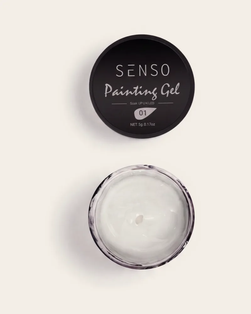ג'ל ציור לבן 01 PAINTING GEL