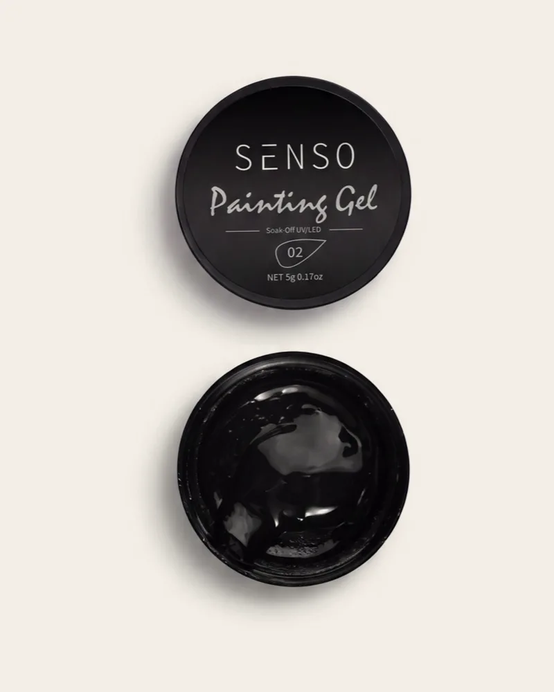 ג'ל ציור שחור 02 PAINTING GEL