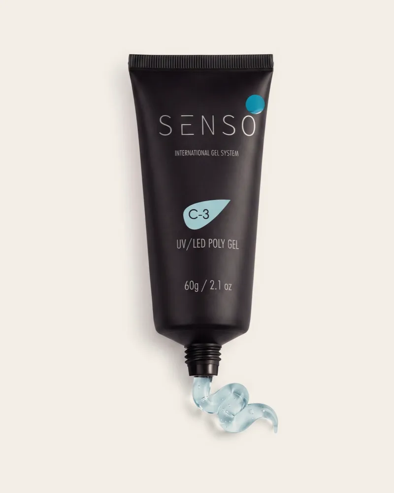 פוליג'ל סנסו SENSO C-3 תכלת שקוף