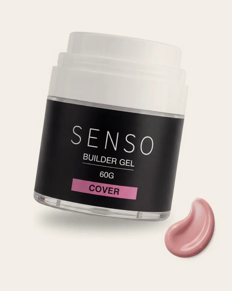 ג'ל בניה היברידי 60 גר' עם לחצן SENSO COVER
