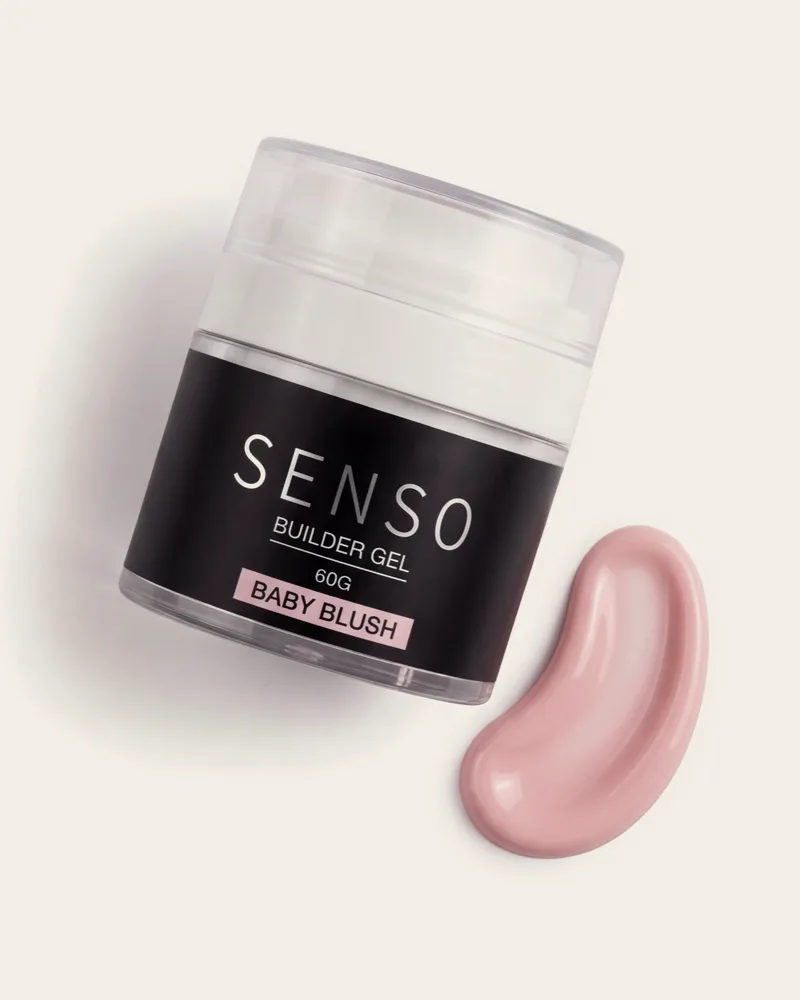 ג'ל בניה היברידי 60 גר' עם לחצן SENSO BABY BLUSH