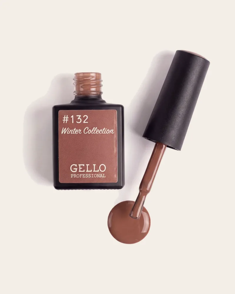 לק ג'ל ג'לו חום ניוד קפה GELLO 132