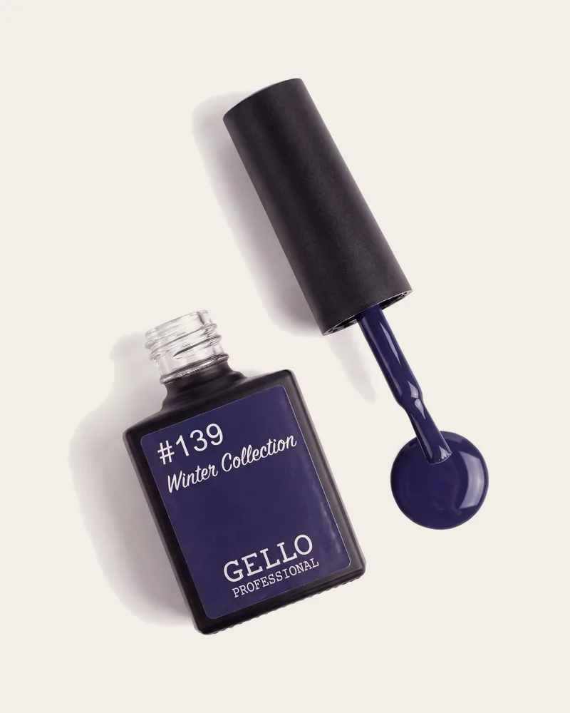 לק ג'ל ג'לו כחול כהה אינדיגו GELLO 139