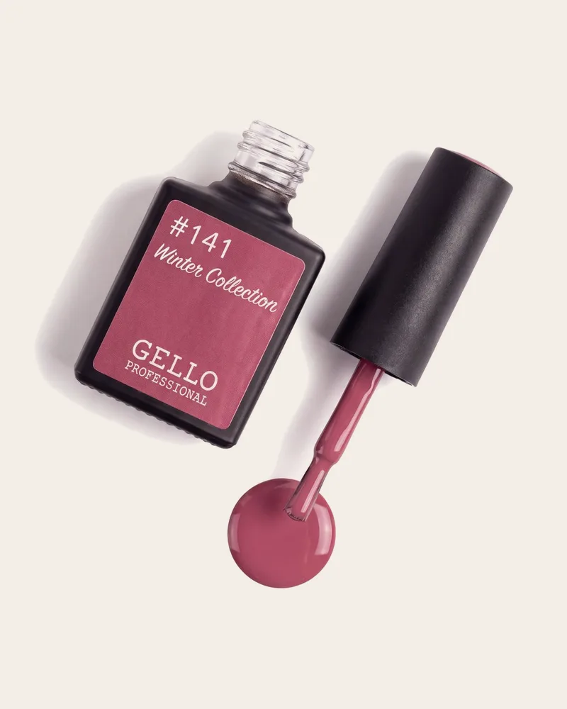 לק ג'ל ג'לו ורוד עתיק עמוק GELLO 141