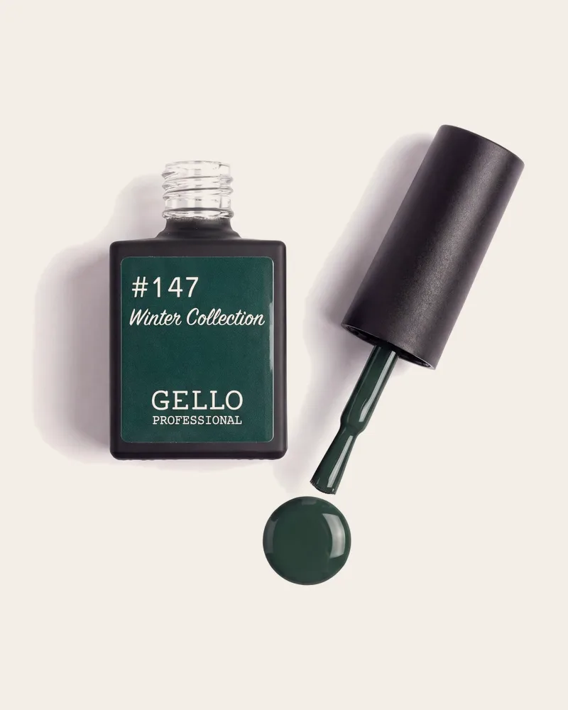 לק ג'ל ג'לו ירוק יער עמוק GELLO 147