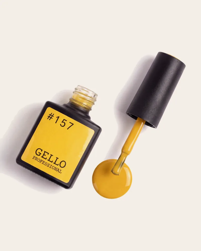 לק ג'ל ג'לו צהוב שמש GELLO 157