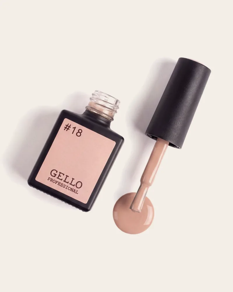 לק ג'ל ג'לו מייקאפ אטום GELLO 18